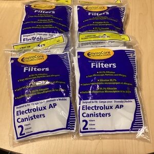 (4) Fits Electrolux Aerus AP100 Canister Micro Electrostatic Filter LE 2100